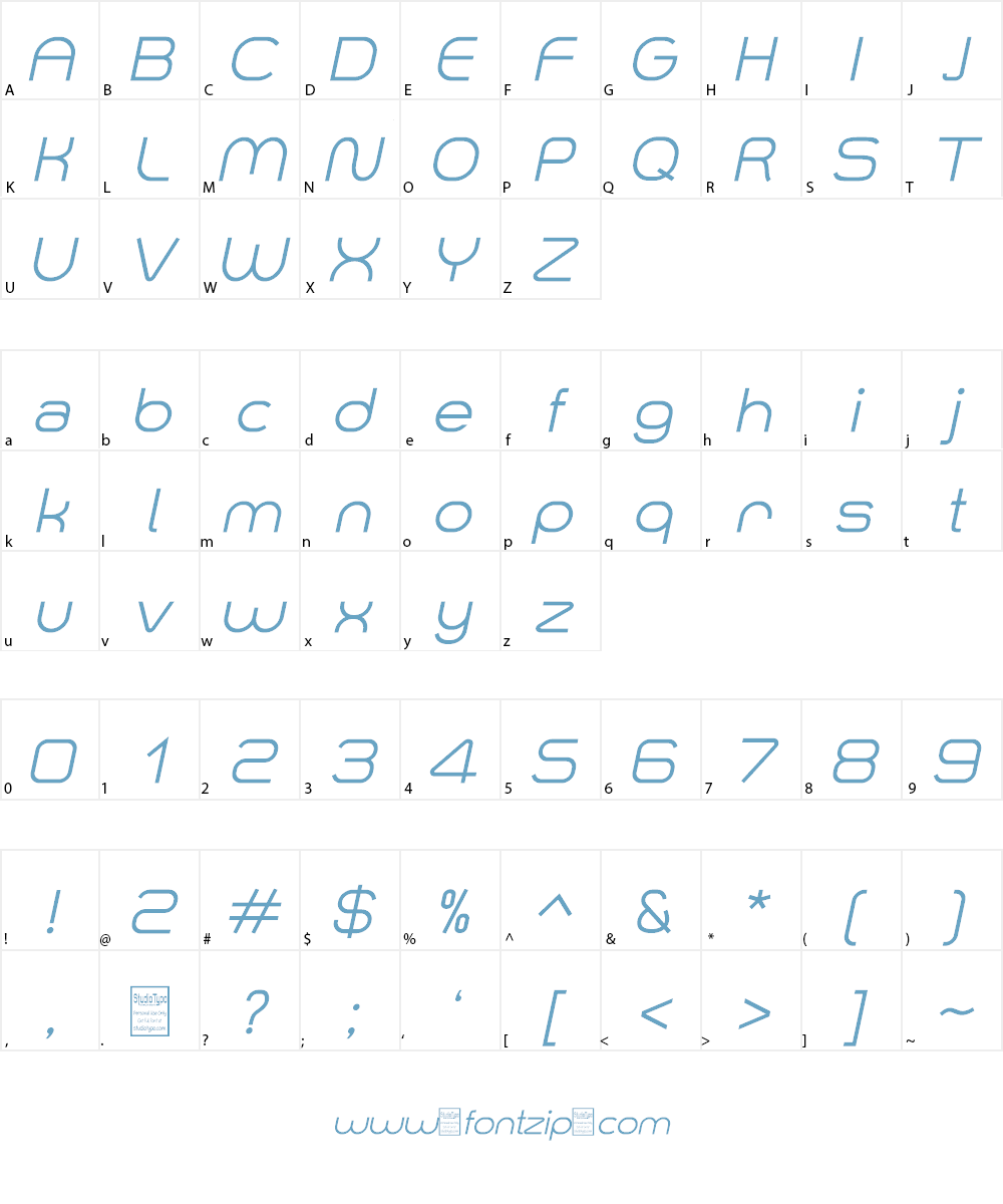 Smush Font Character